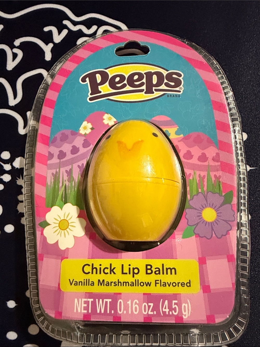 3/$15 🌸 Peeps Yellow Chick Lip Balm – Vanilla Marshmallow